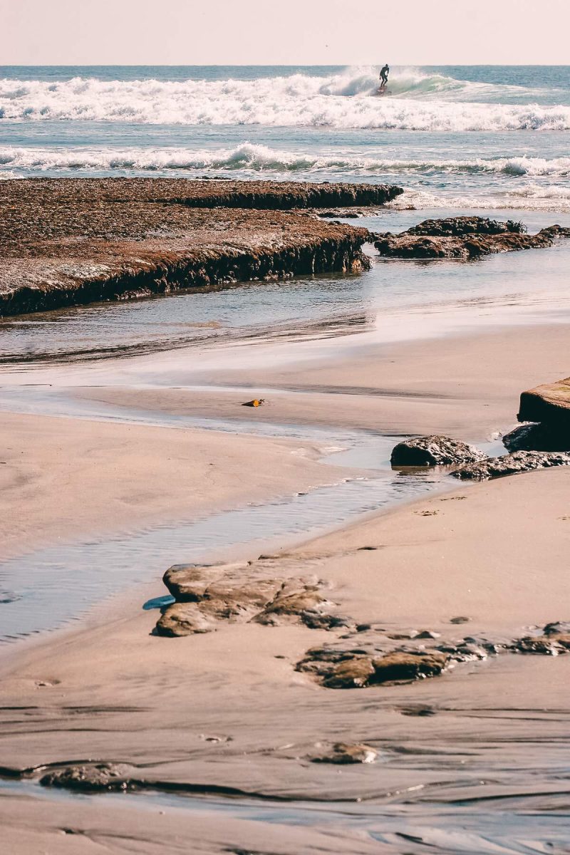 Swamis Beach Kalifornien Surfen