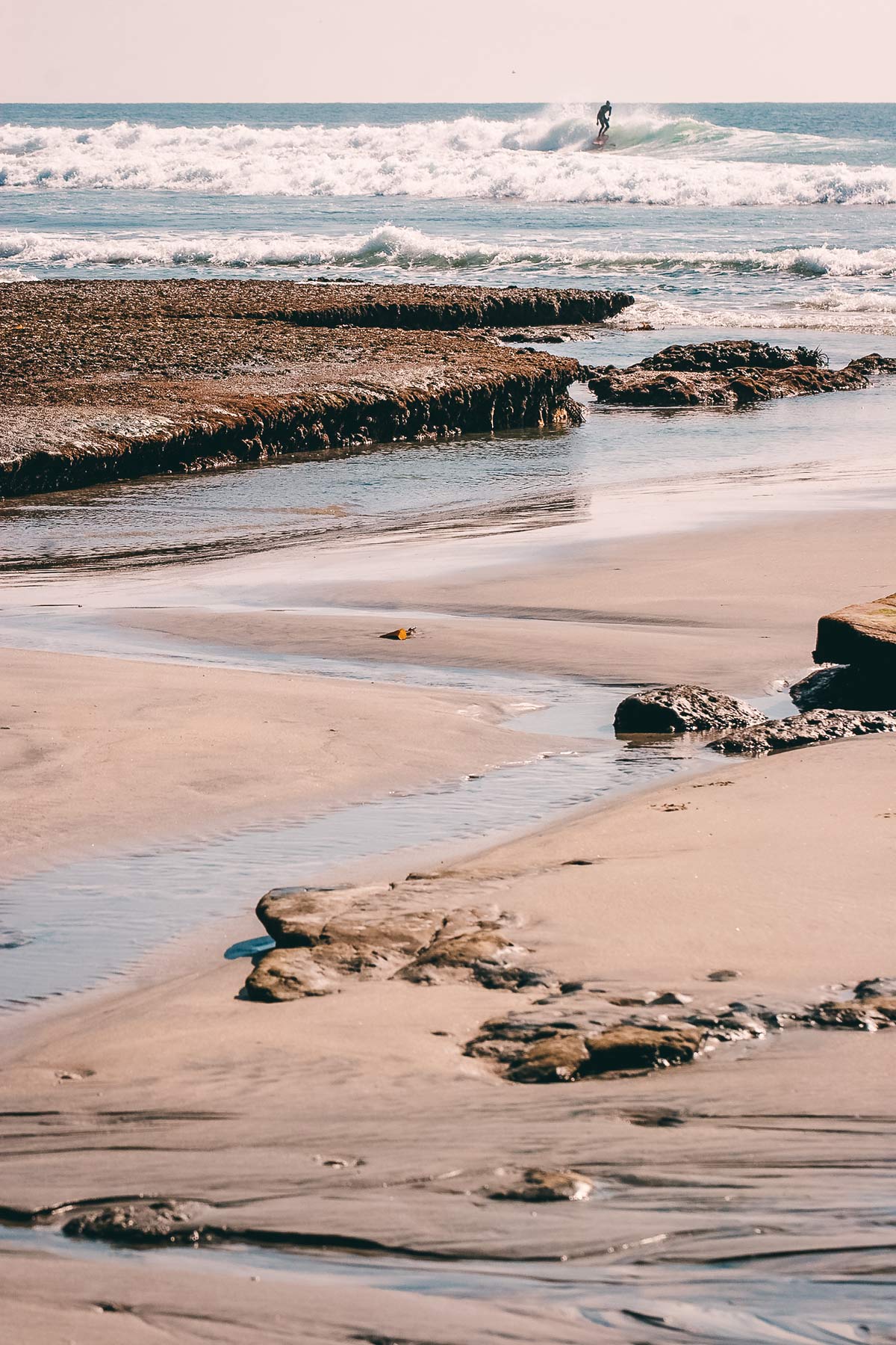 Swamis Beach Kalifornien Surfen