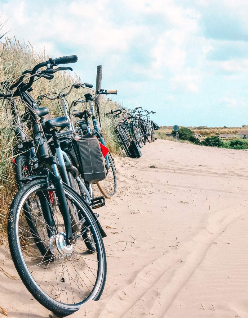 Terschelling Strand Fahrrad