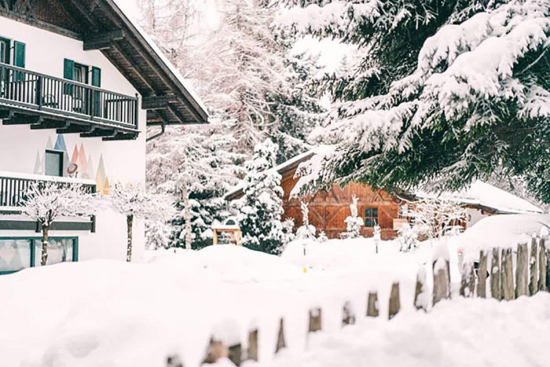 Winter Waldhotel Tann