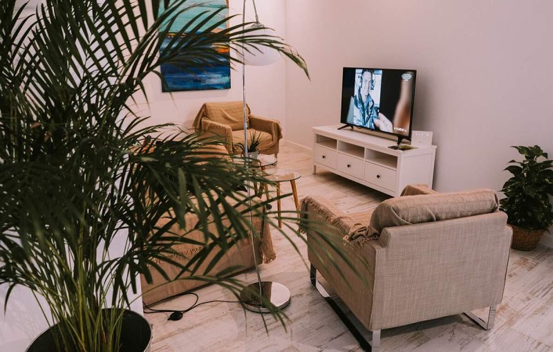 wohnzimmer ferienwohnung costix