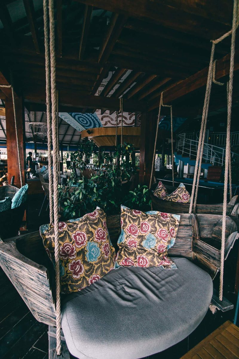 Bootsschaukel Malediven