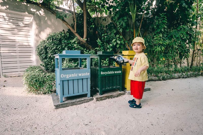 Müll Malediven Centara Grand