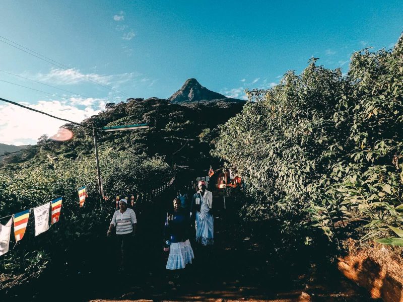 Adams Peak Einheimische