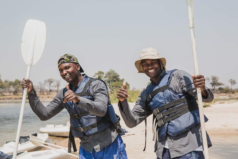 Kanufahren in Sambia mit Makora Quest