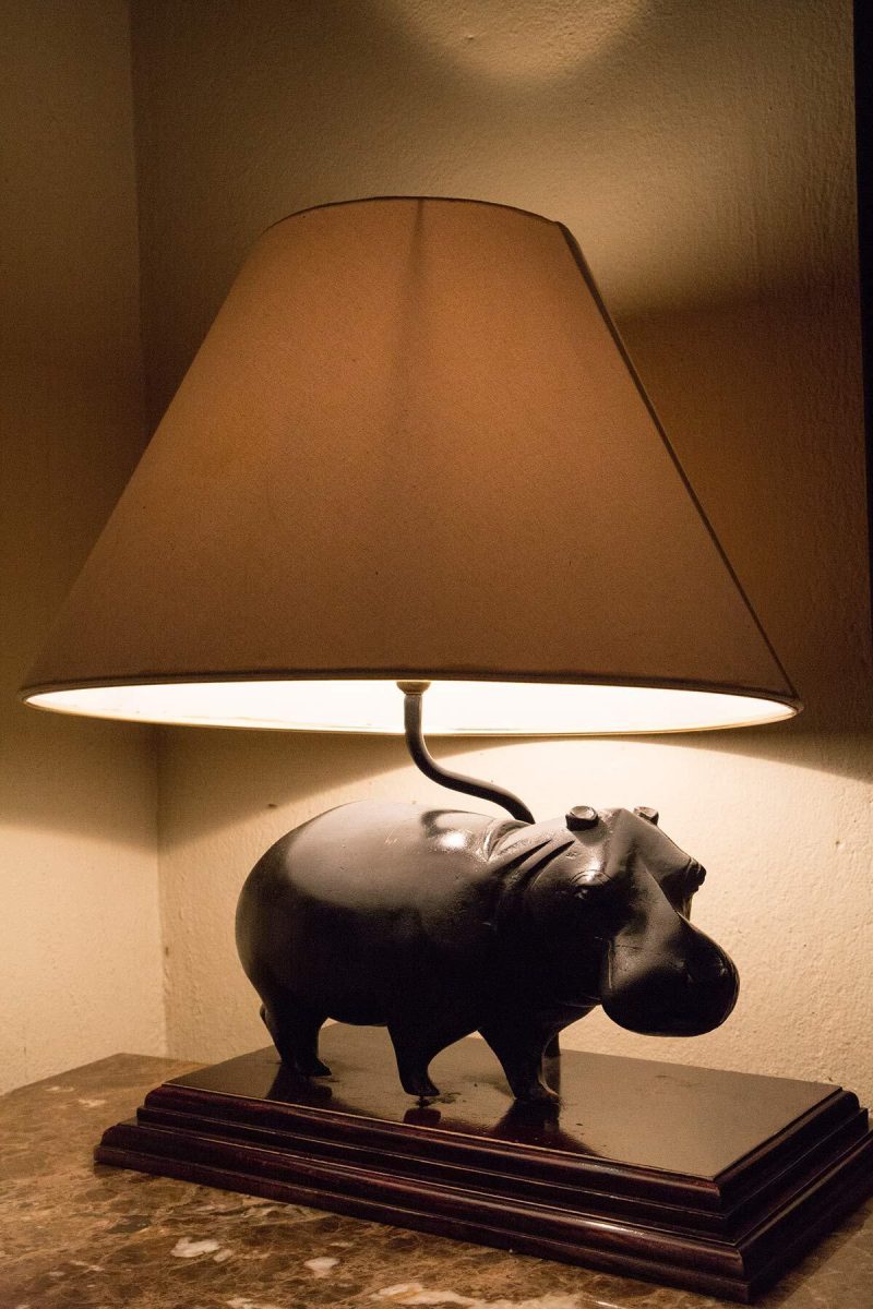 Nilpferd Lampe