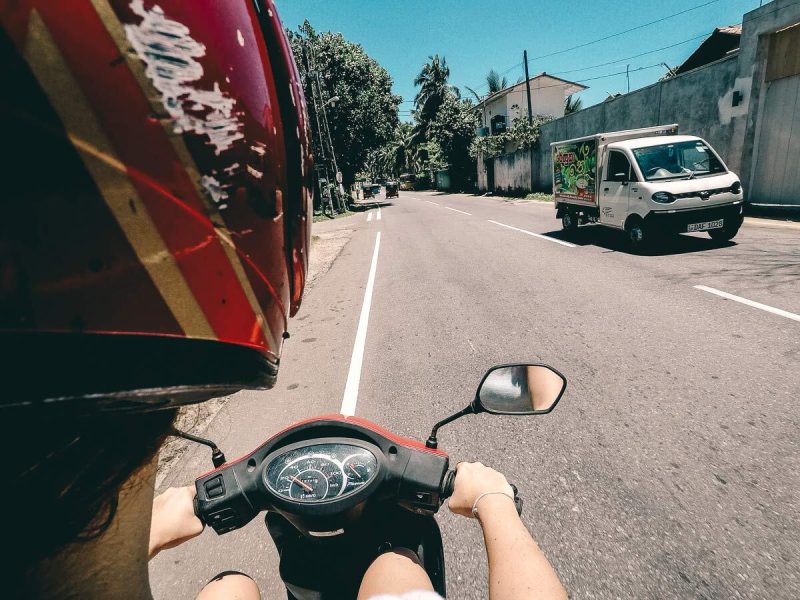 Rollerfahren Sri Lanka Rundreise