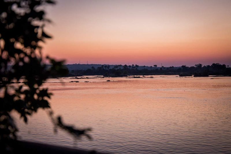 Sonnenuntergang Sambia