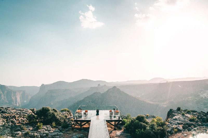 Anantara Al Jabal Al Akhdar Ausischtsplattform