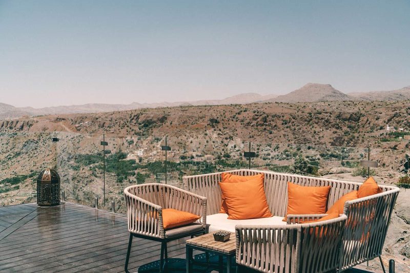 Anantara Al Jabal Al Akhdar Aussicht
