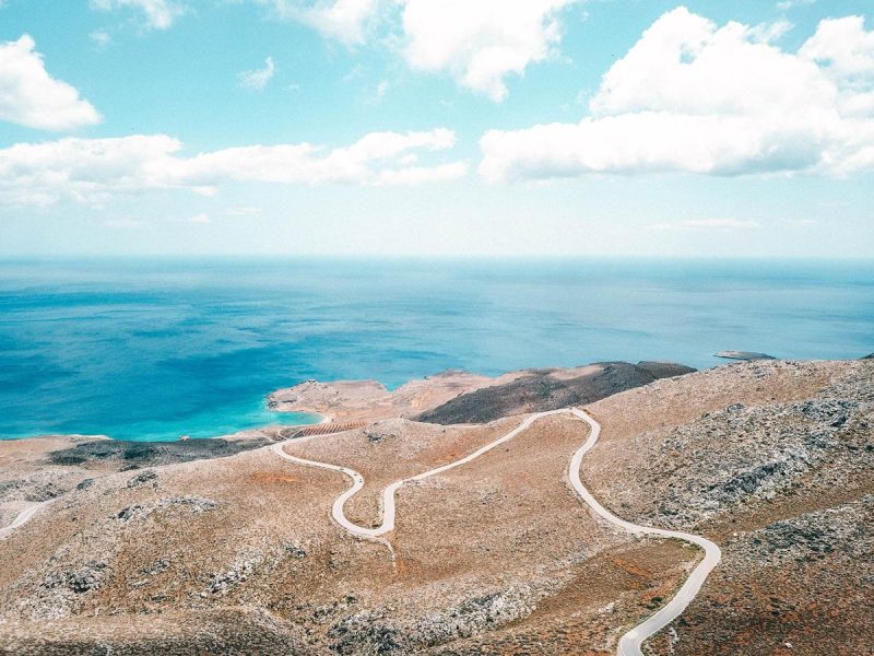 Straße Kreta