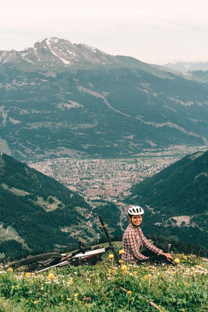 Christine neder Schweiz biken