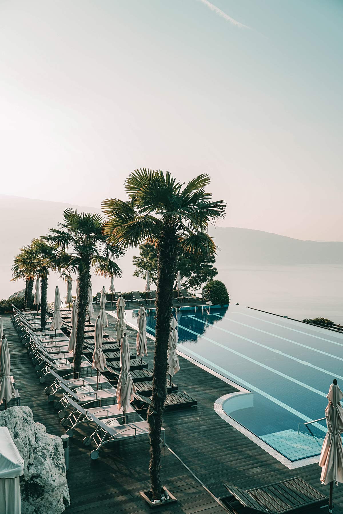 Gardasee Pool Landschaft