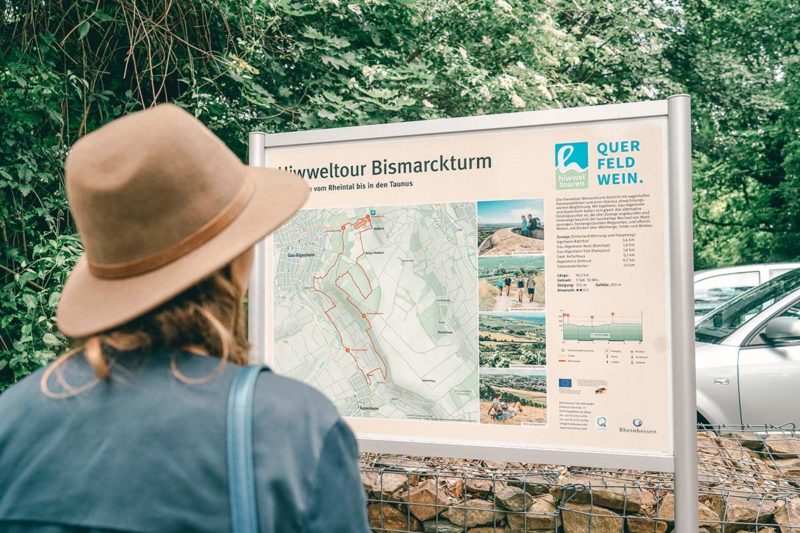 Hiwweltour Bismarckturm Rheinhessen