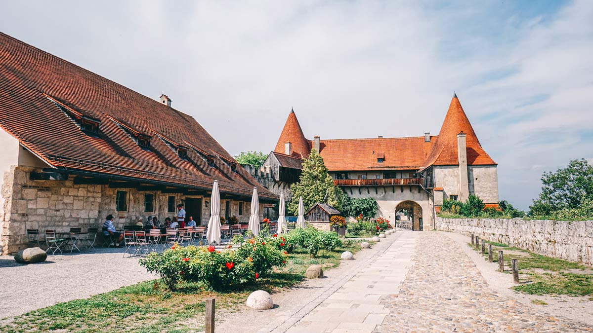 Burghausen Burg Hof