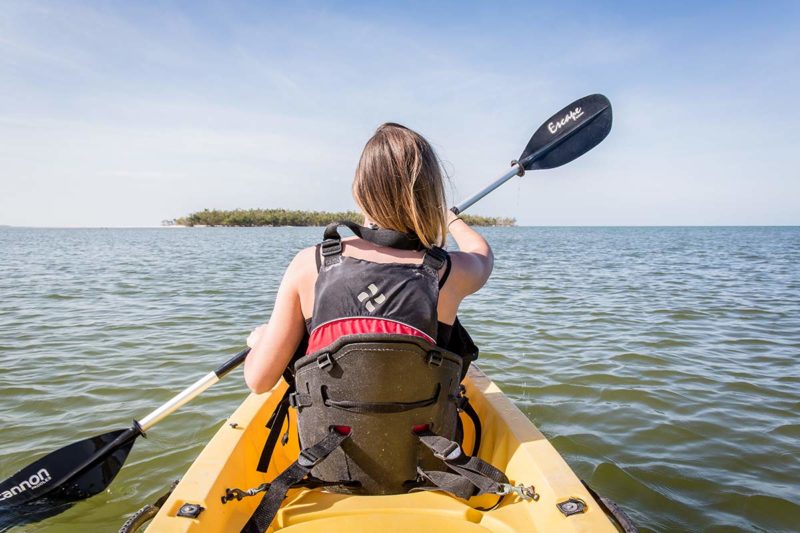 Kayakfahrt durch die Everglades Florida