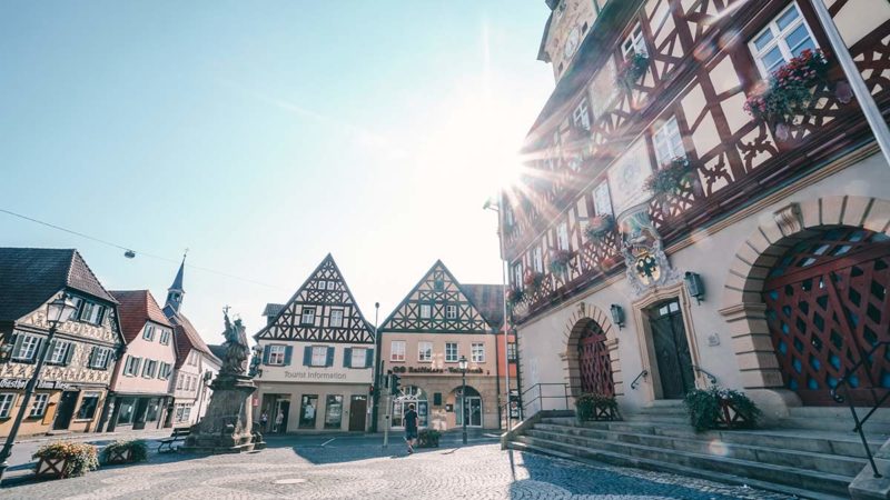 Bad Staffelstein Altstadt Rathaus