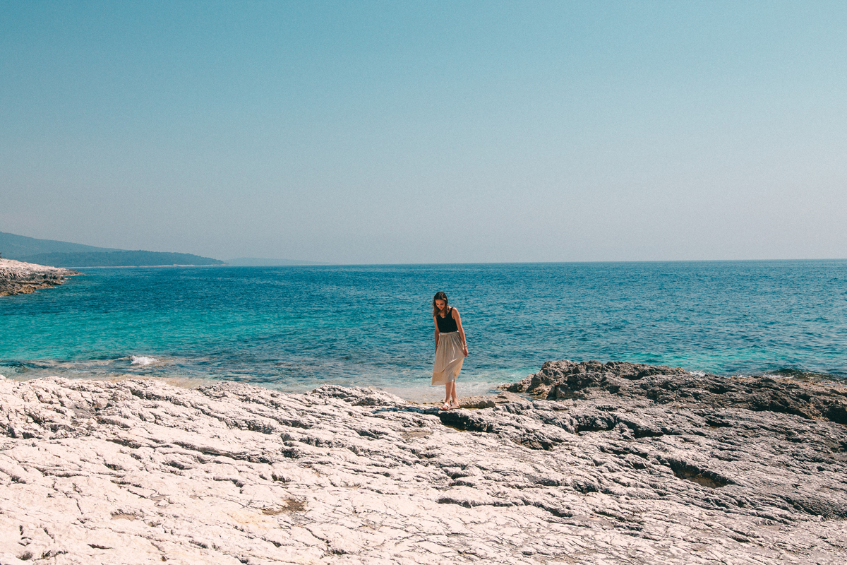 Die Sonnenbucht auf der Insel Losinj