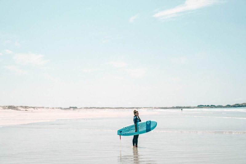 Surfen Bretagne Frankreich