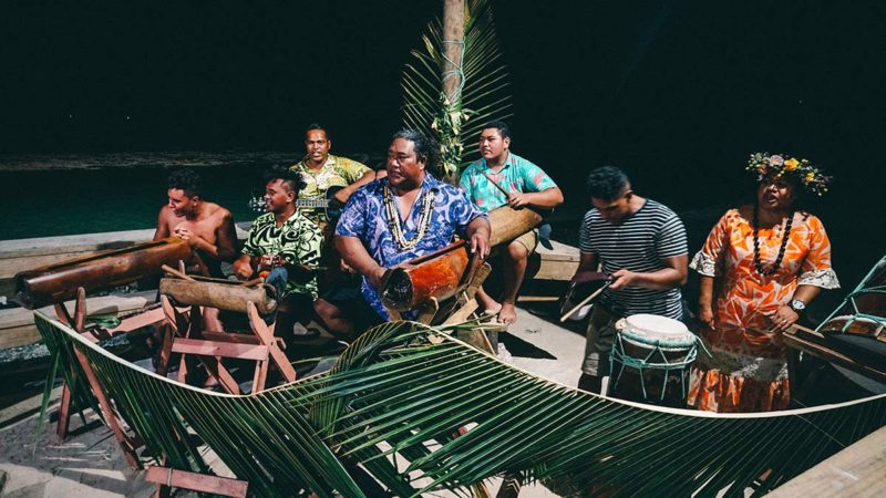 Band der Cultural Night Aitutaki