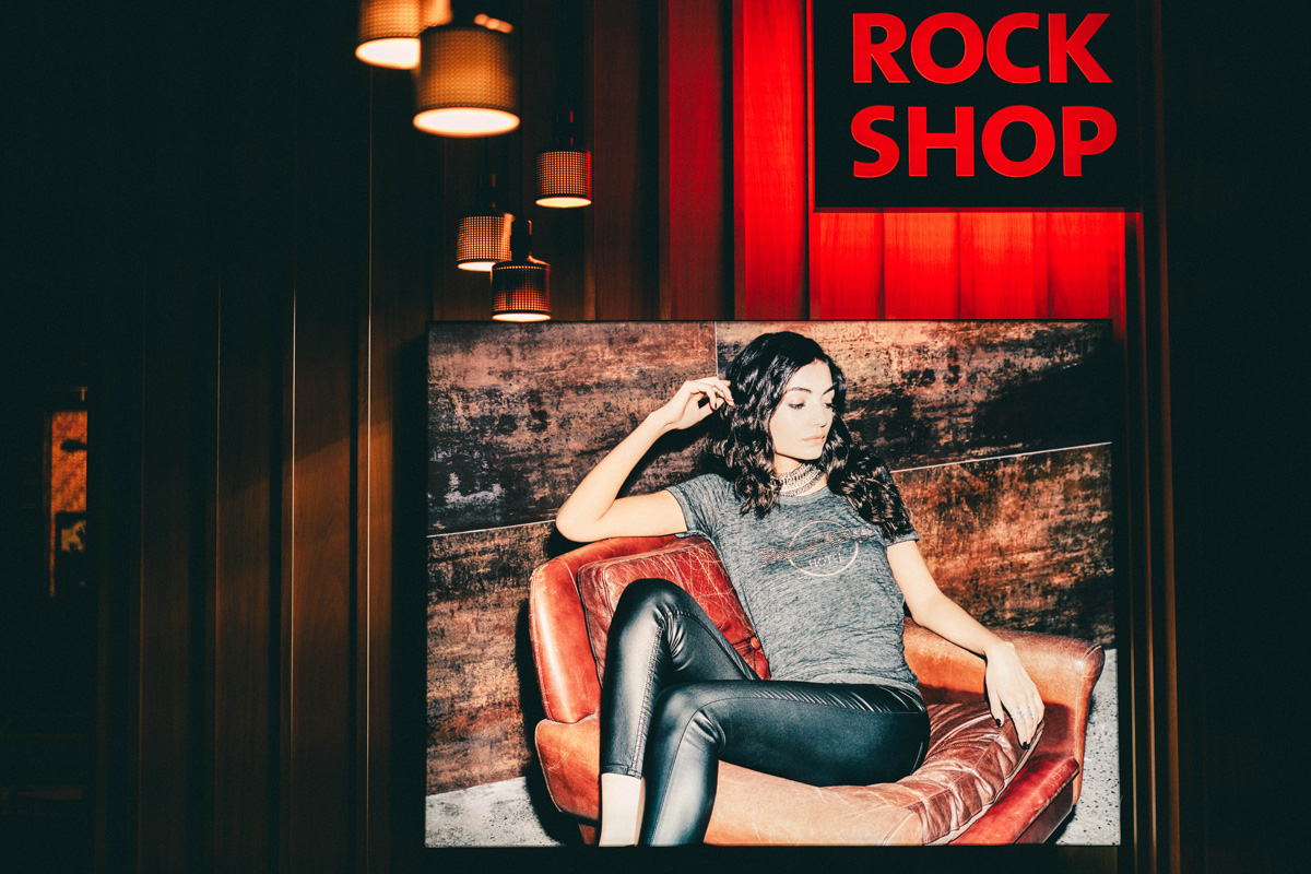 Shop des Hard Rock Hotel Davos