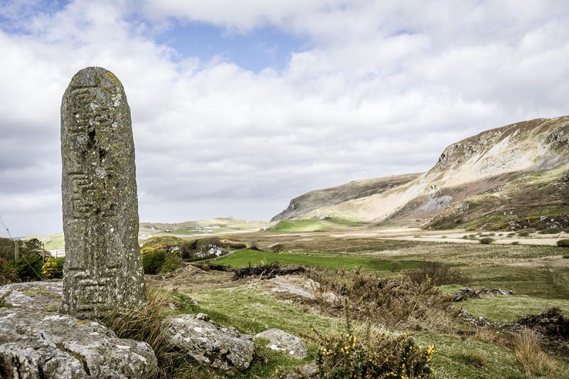 Irland Donegal Glencolumbkille Dolmen