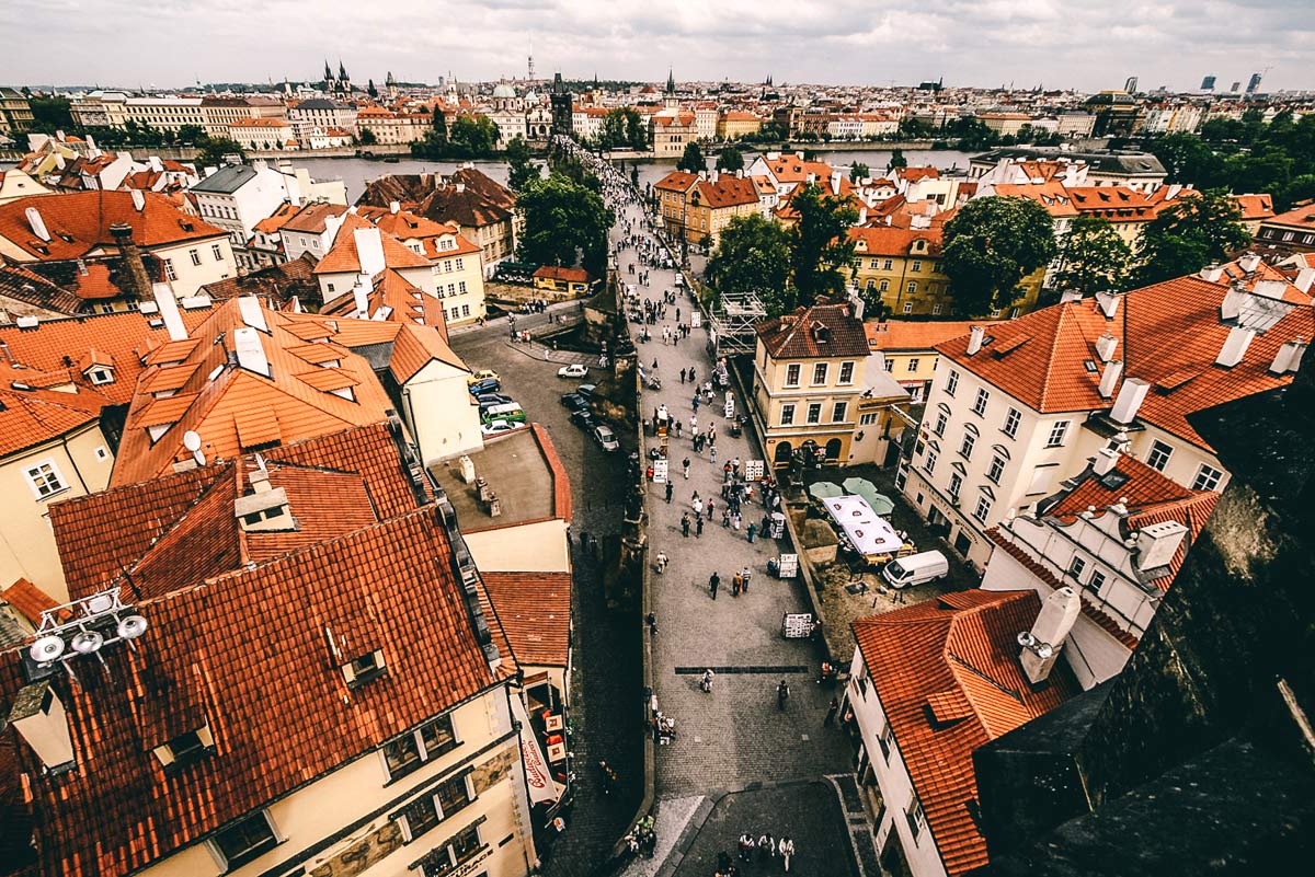 Blick auf Prag