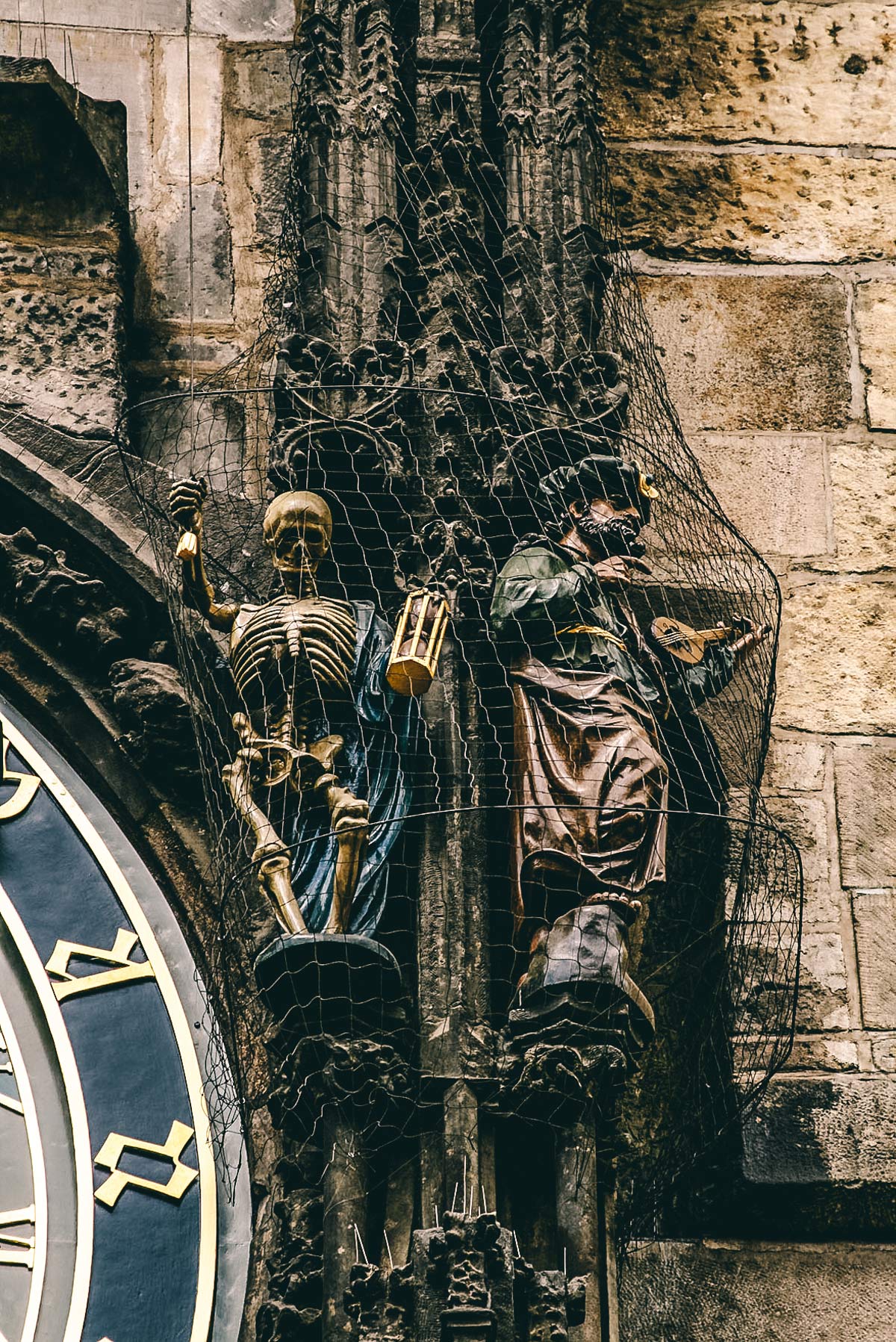 Figuren am alten Rathaus