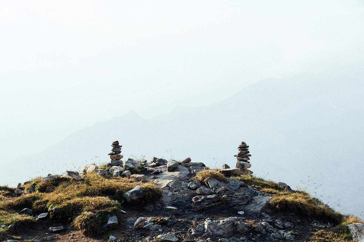 Steinmanderl am Friesenberghaus