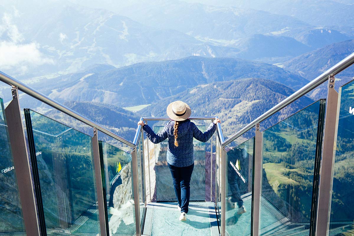 Treppe ins Nichts Dachstein