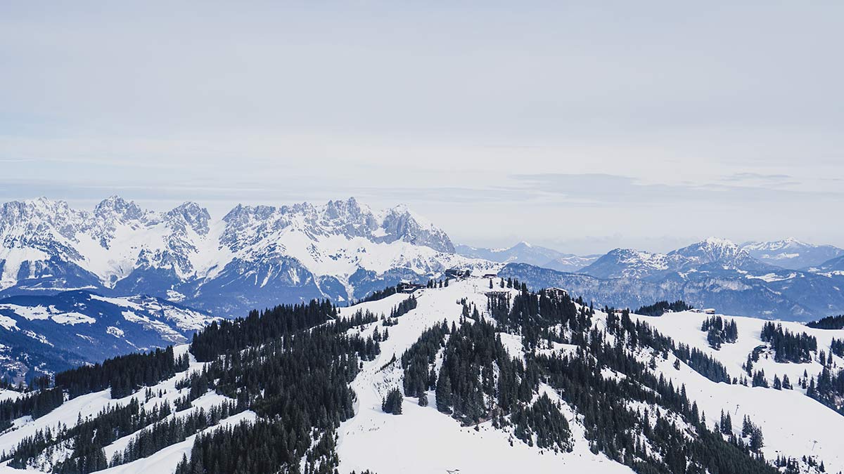 KitzSki Kitzbuehel Kirchberg Gebiet