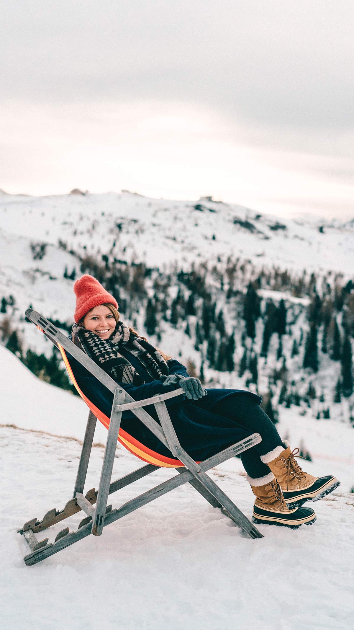 Alta Badia Skigebiet Huette Entspannen