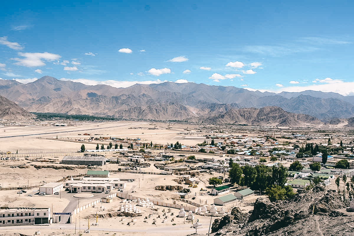 blick von spituk auf leh