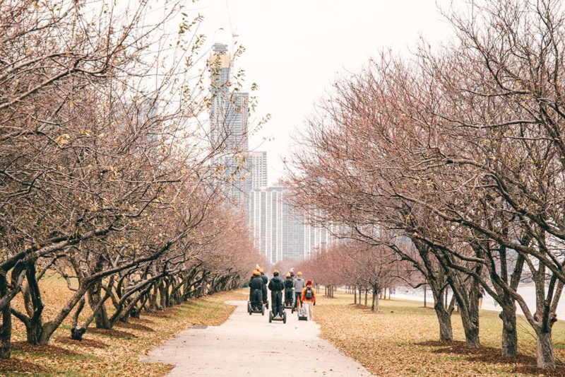 Mit dem Segway durch Chicago