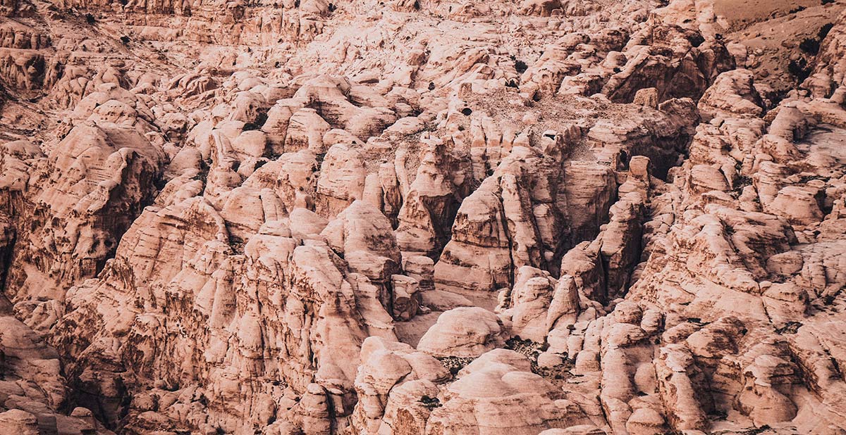 Petra Jordantal Gebirge Landschaft