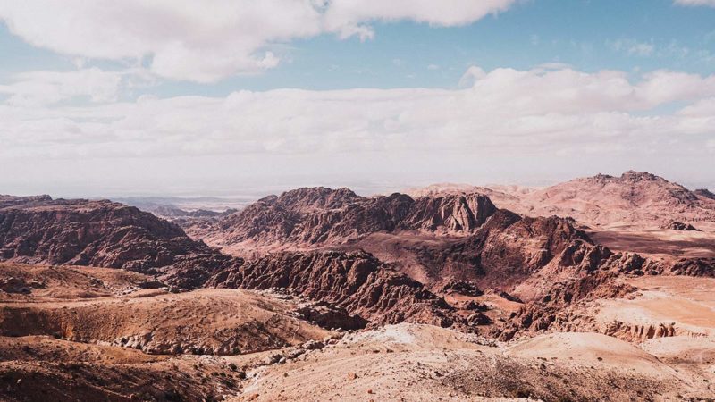 Petra Moevenpick Nabatean Castel Terasse Ausblick