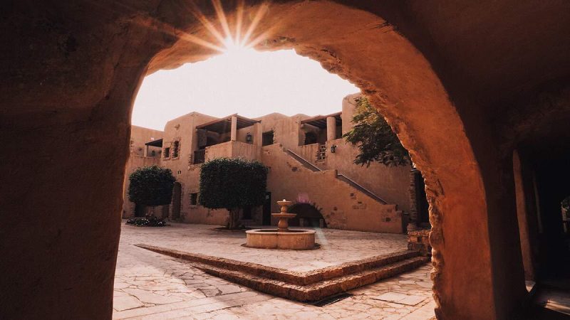 Traditionelles arabisches Dorf Moevenpick Totes Meer