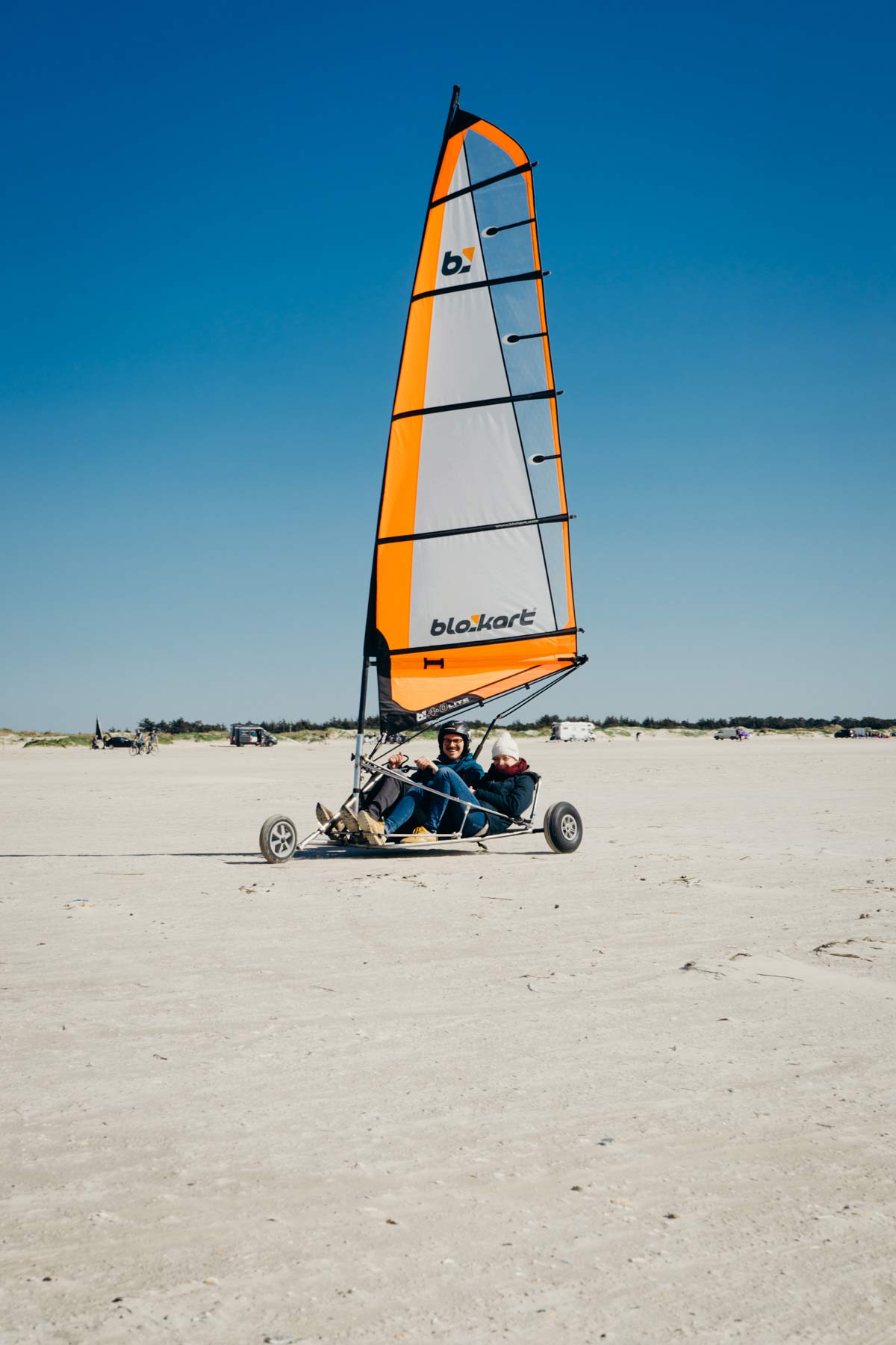 Blokart fahren auf Fanoe