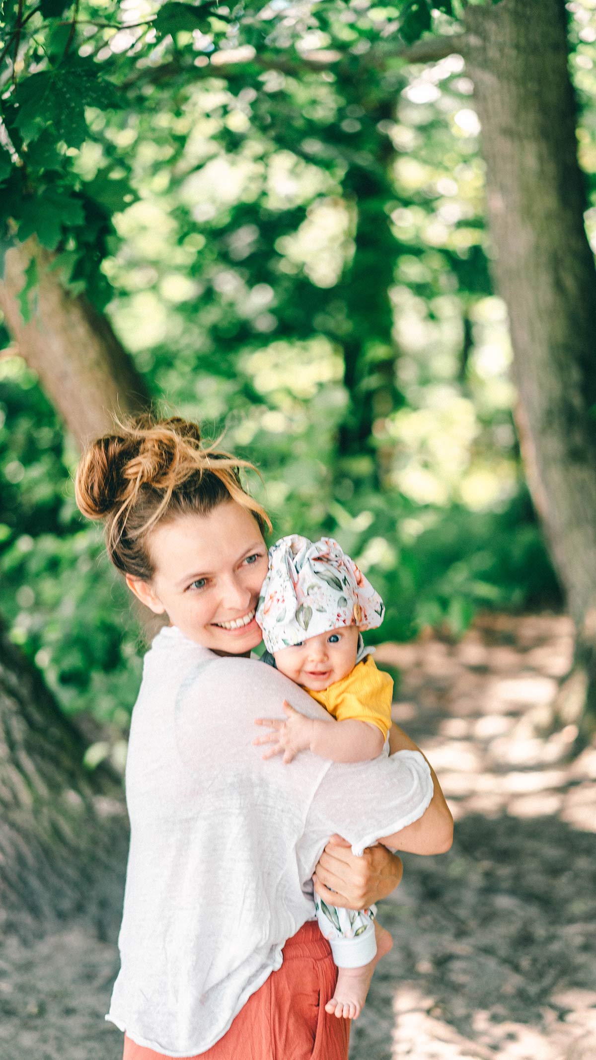 Christine Neder und Baby