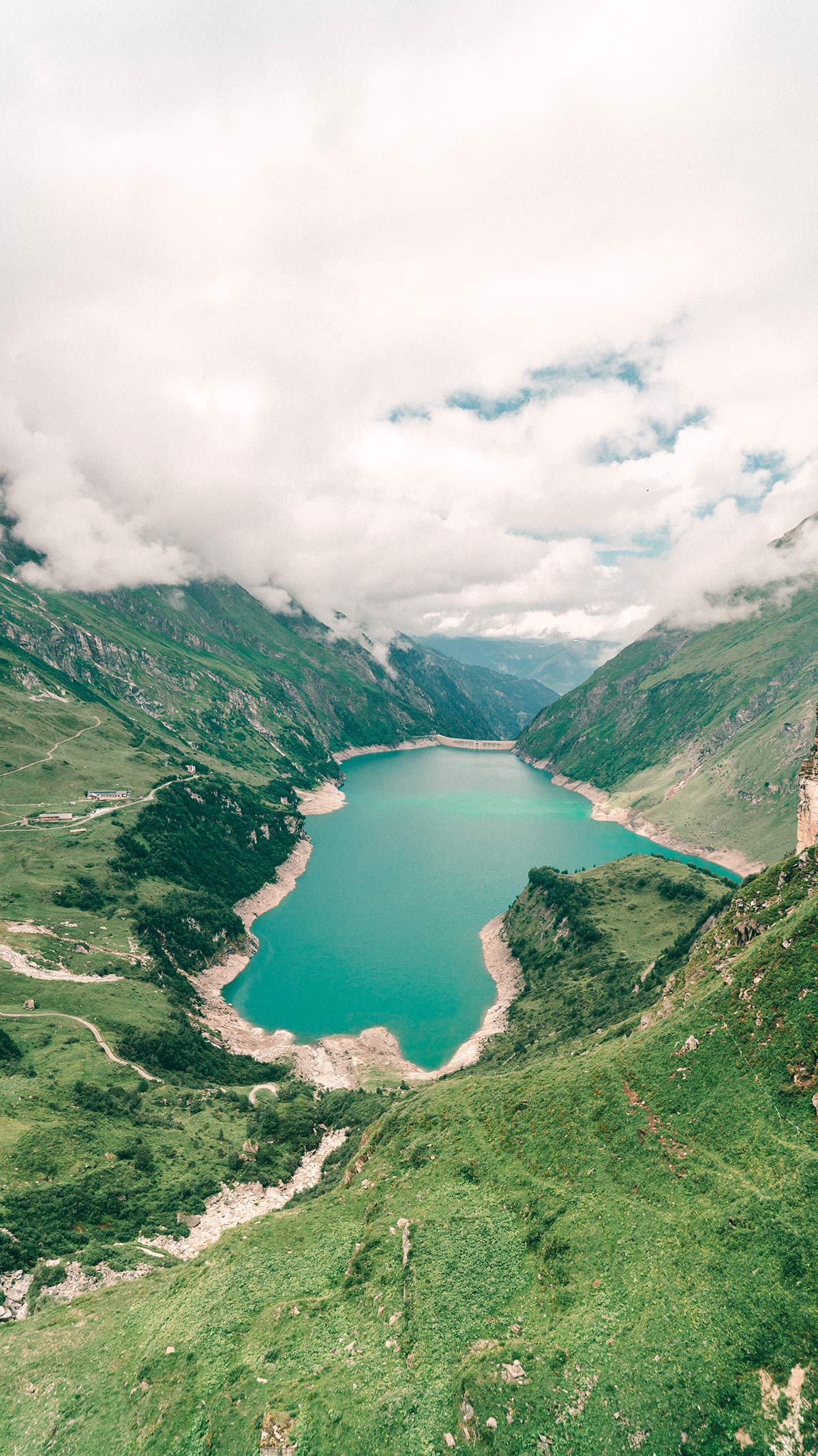 Hochgebirgsstausee Fjord