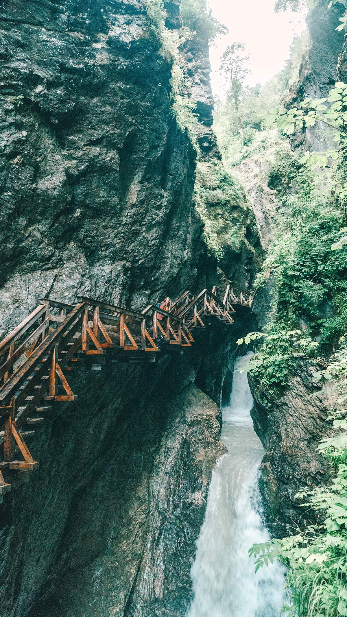 Holzsteg Sigmund Thun Klamm