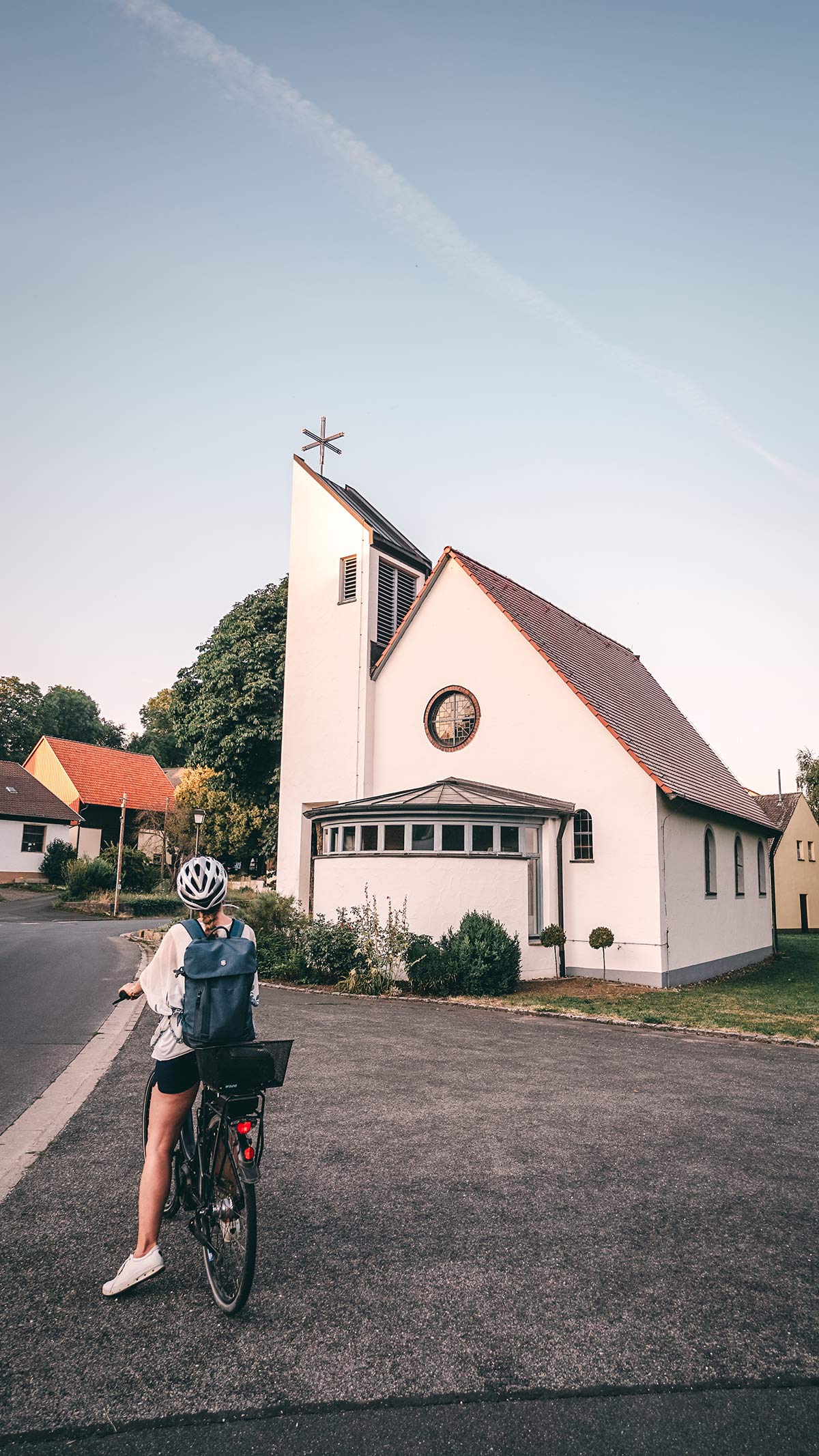 Radtour Nedensdorf Kirche