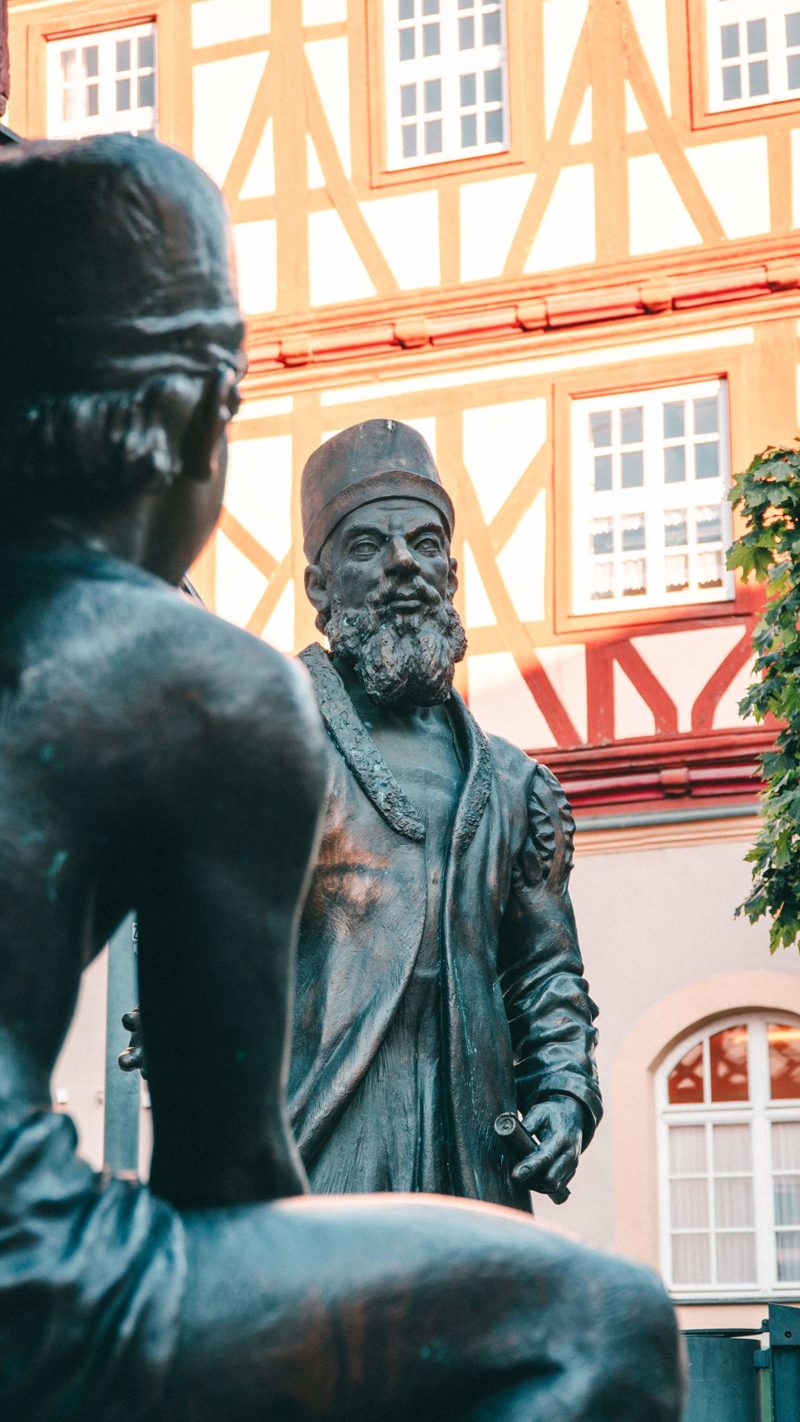 Skulptur Adam Riese