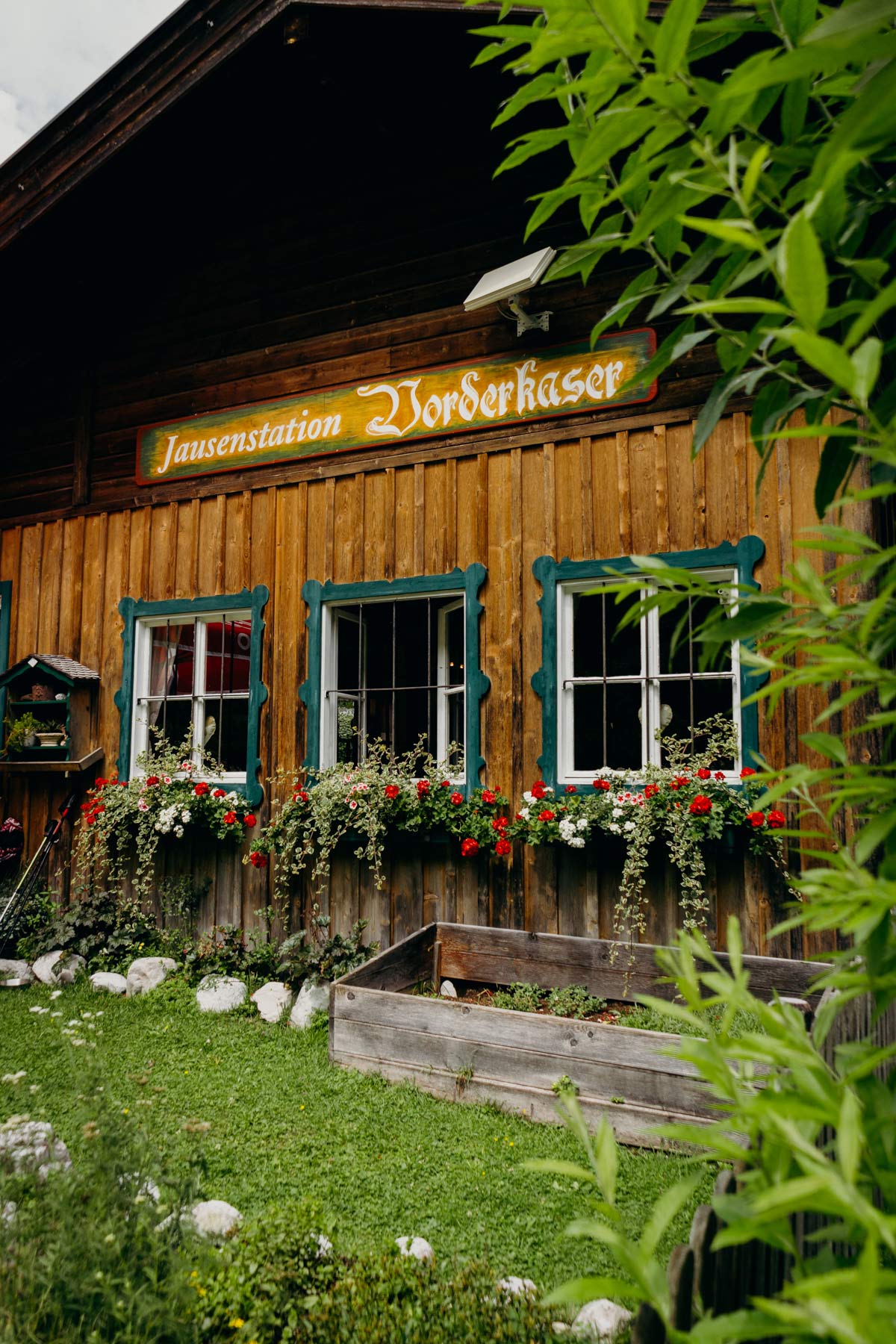 Jausenstation Vorderkaser Salzburger Saalachtal