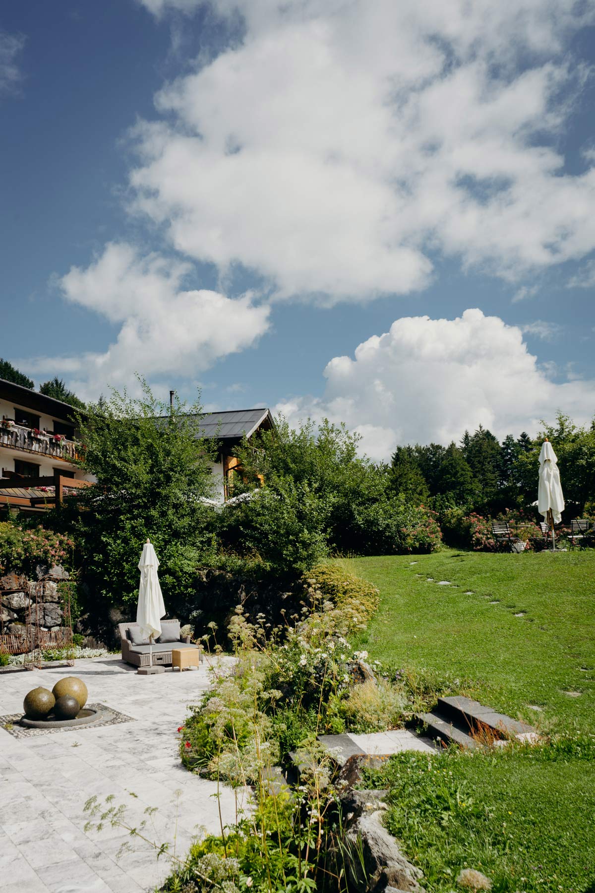 Terrasse Schlossanger Alp