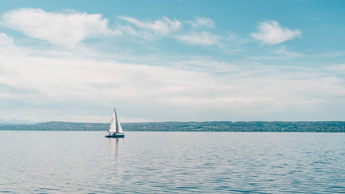 Ammersee Muenchen Bayern