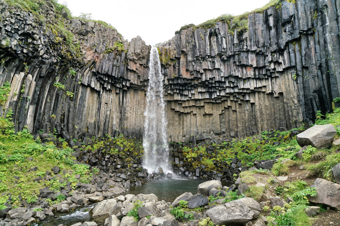 svartifoss wasserfall island