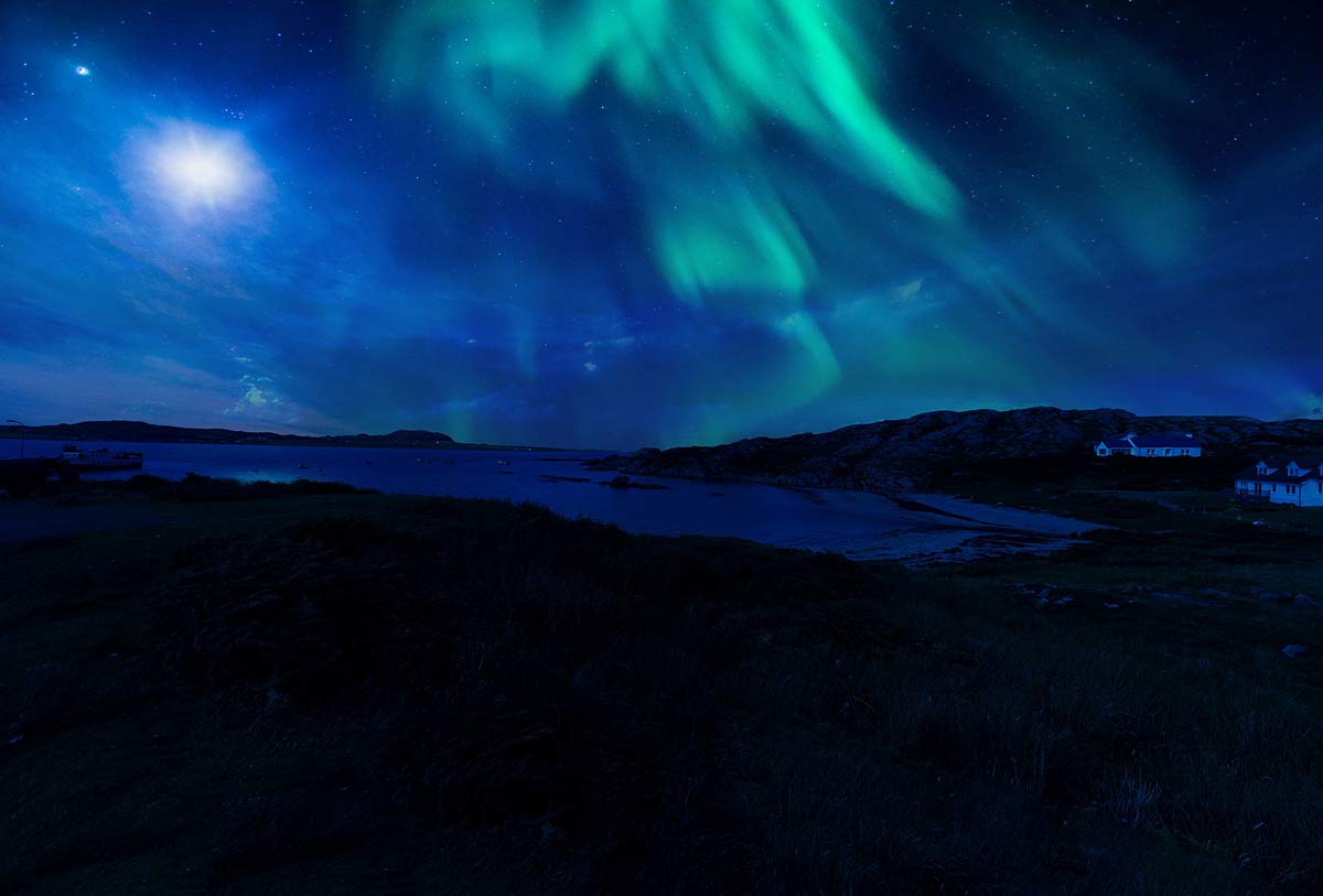 nordlichter in schottland