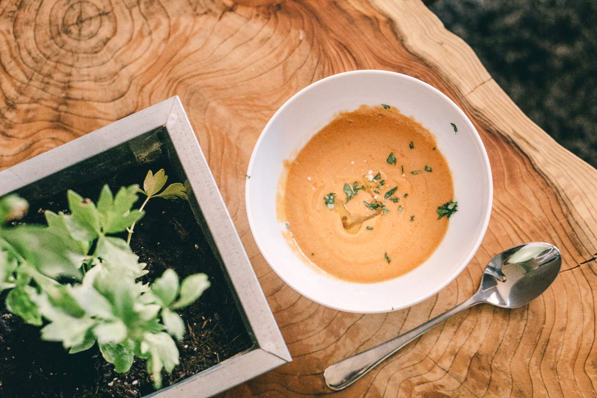 zero waste gazpacho tomaten