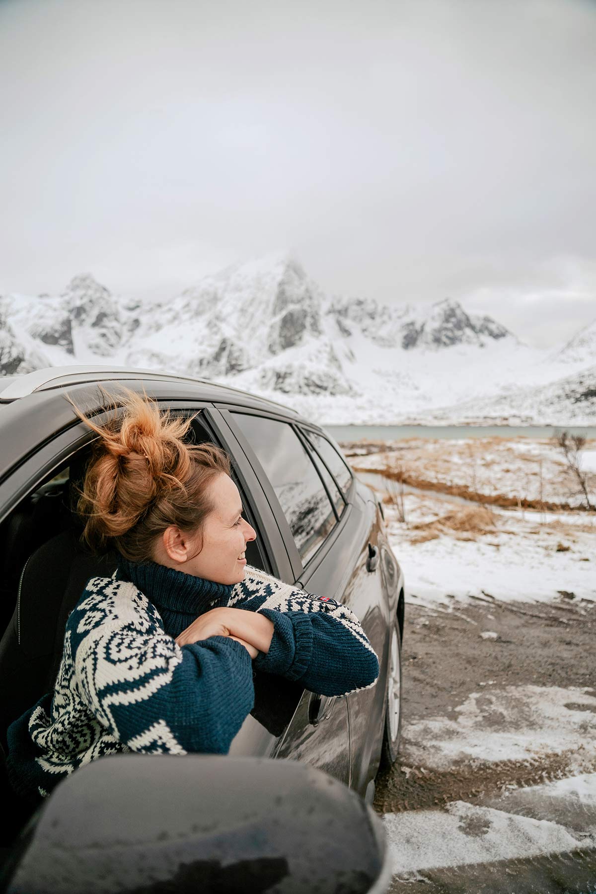 Roadtrip Norwegen Lofoten im Winter